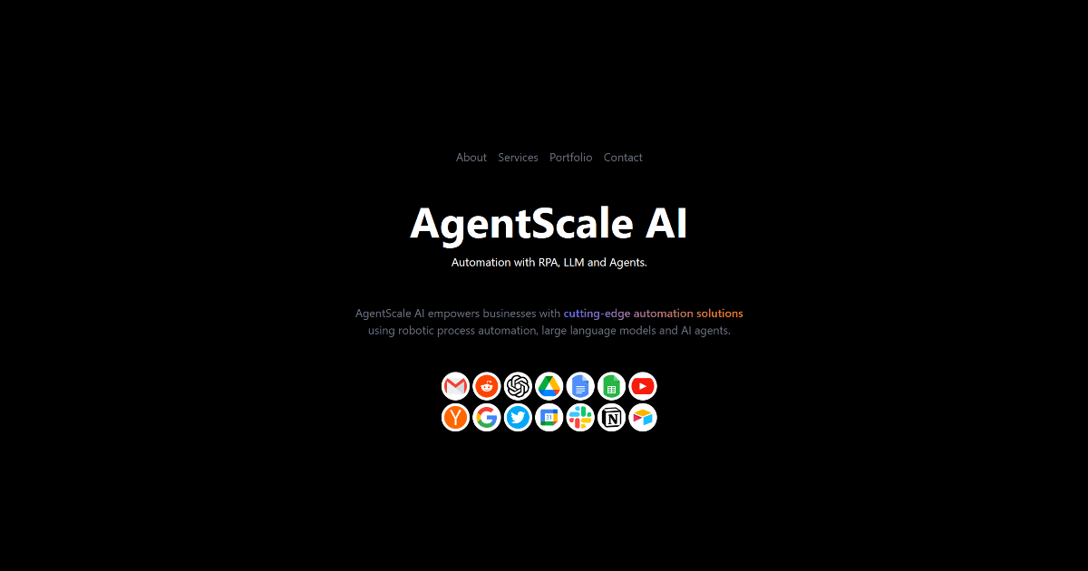 AgentScale AI screenshot