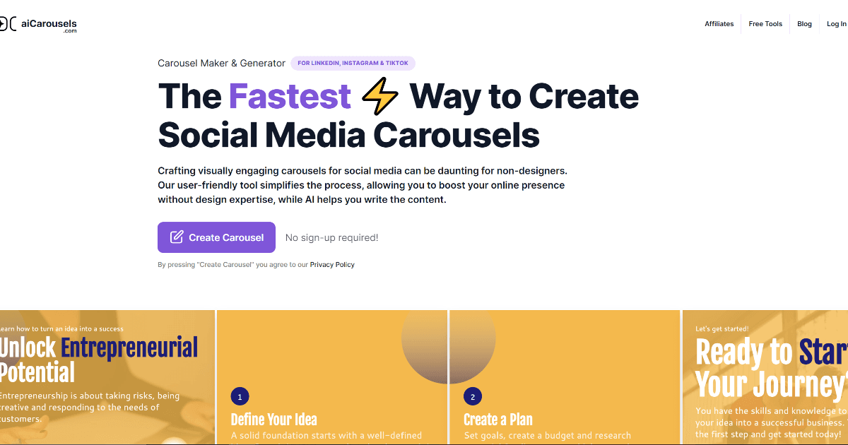 AICarousels screenshot