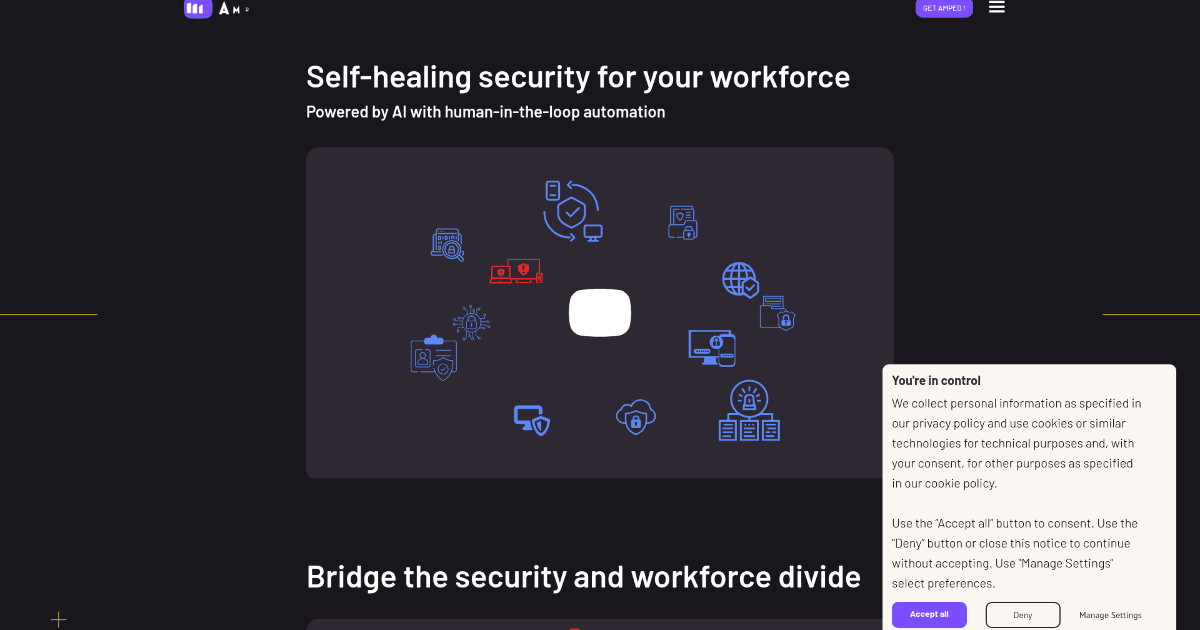 Amplifier Security screenshot