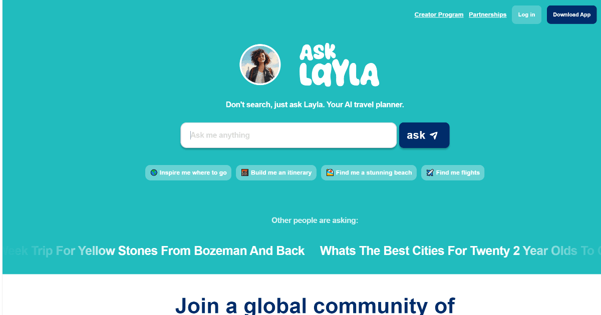 Ask Layla screenshot