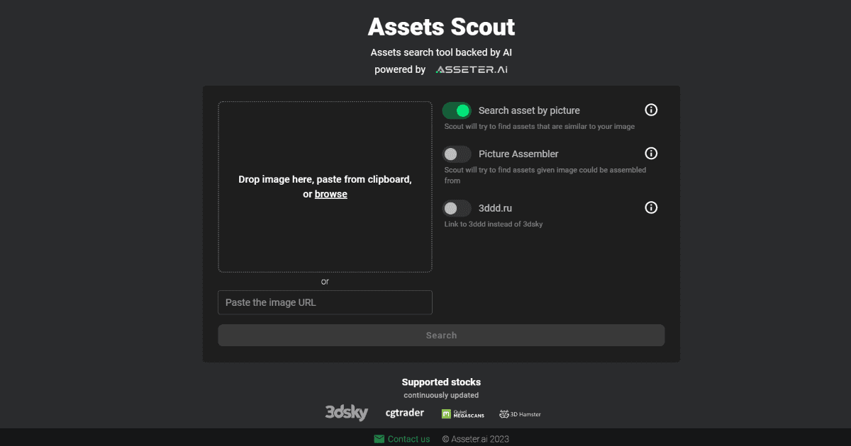 Assets Scout screenshot