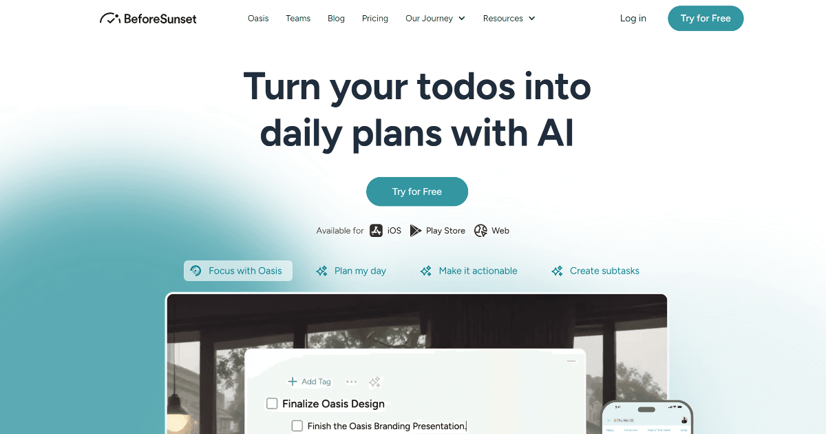 BeforeSunset screenshot