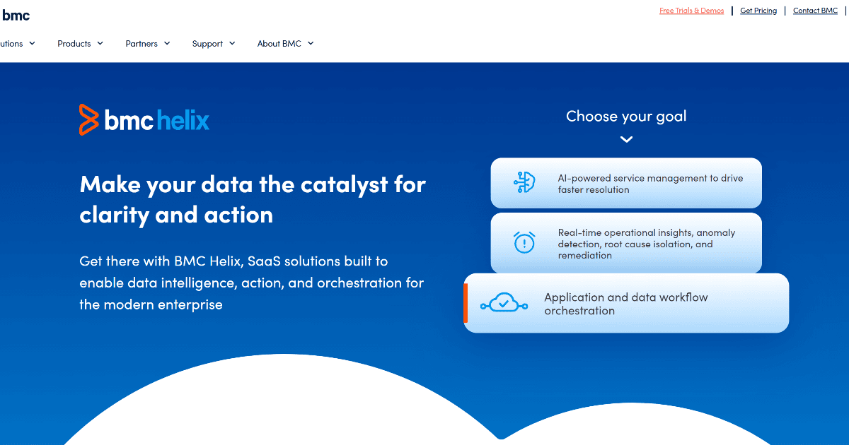 BMC Helix screenshot