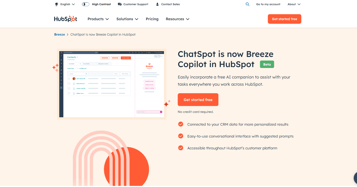 Breeze Copilot screenshot