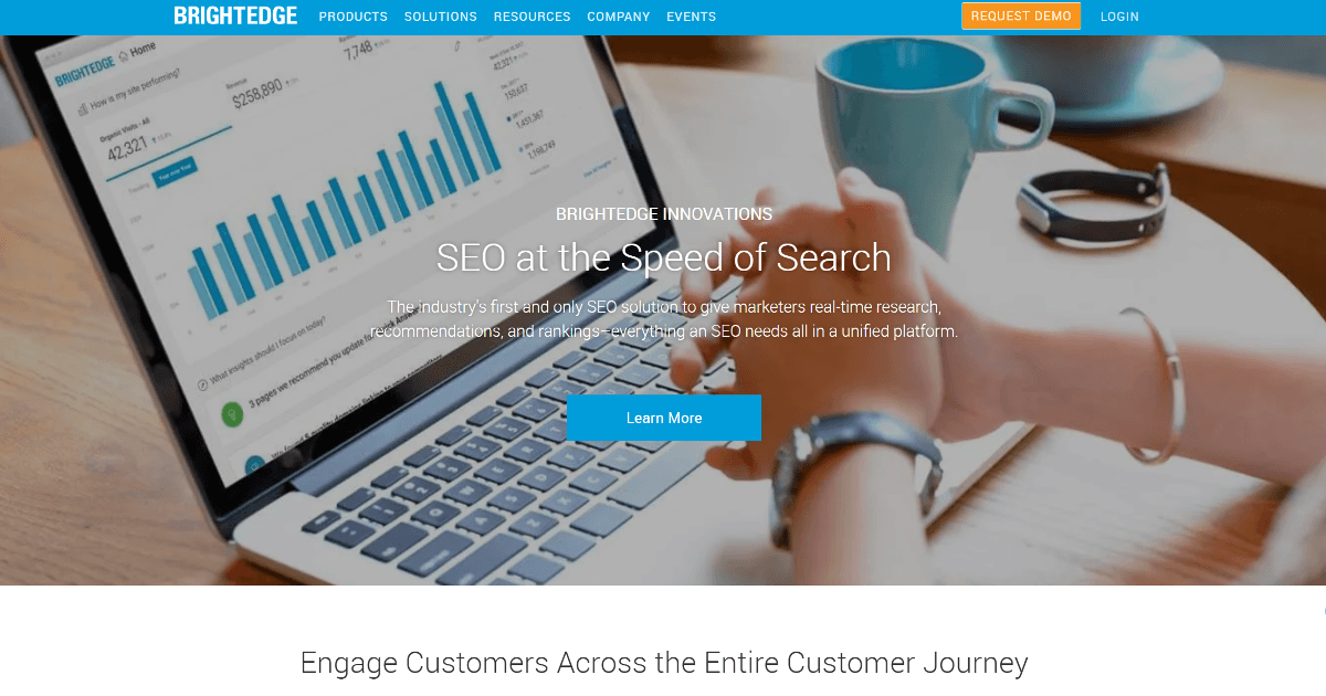 BrightEdge screenshot