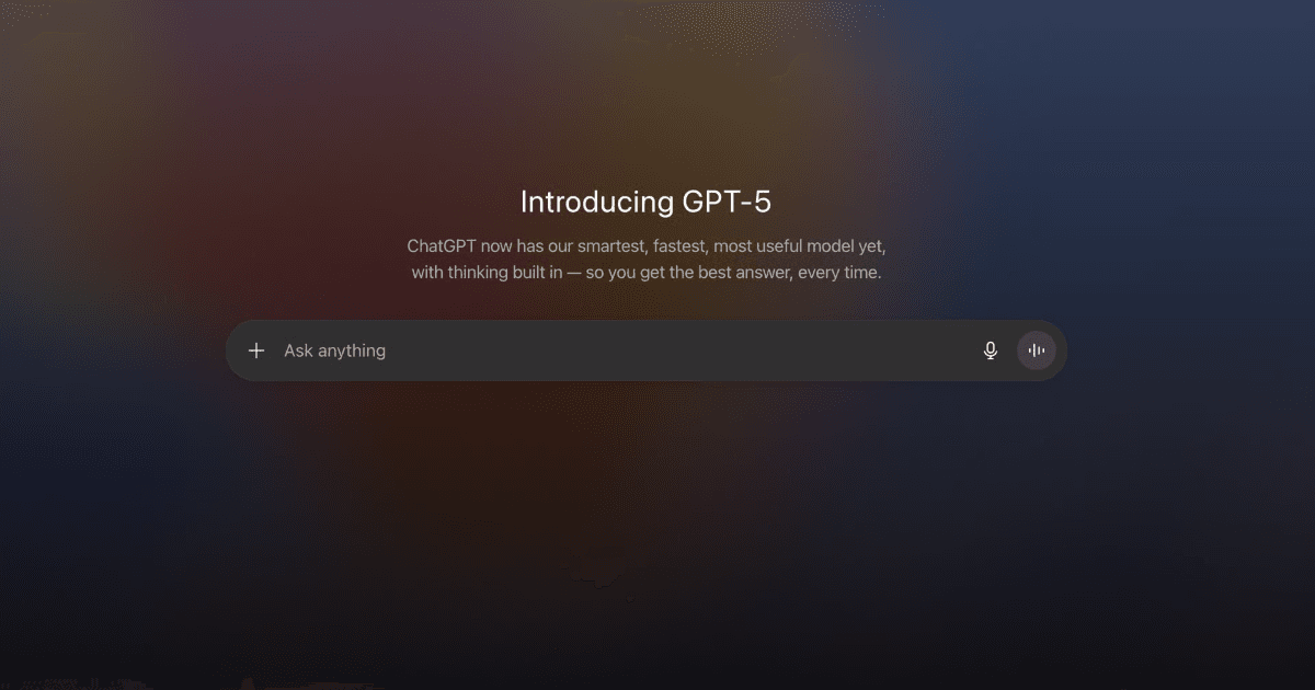 ChatGPT screenshot