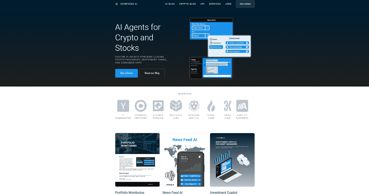 Coinfeeds screenshot