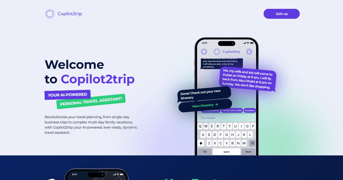 Copilot2trip screenshot