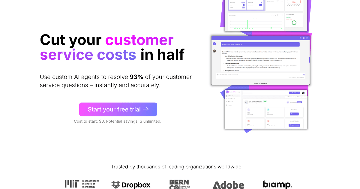 CustomGPT.ai screenshot