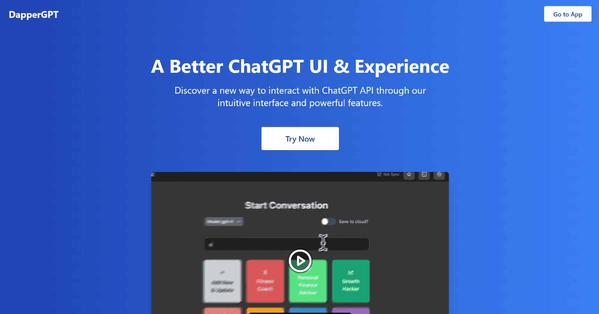 DapperGPT screenshot