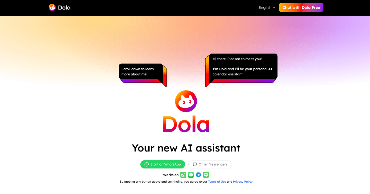 Dola screenshot
