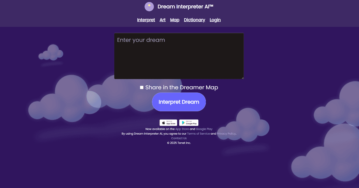 Dream Interpreter screenshot