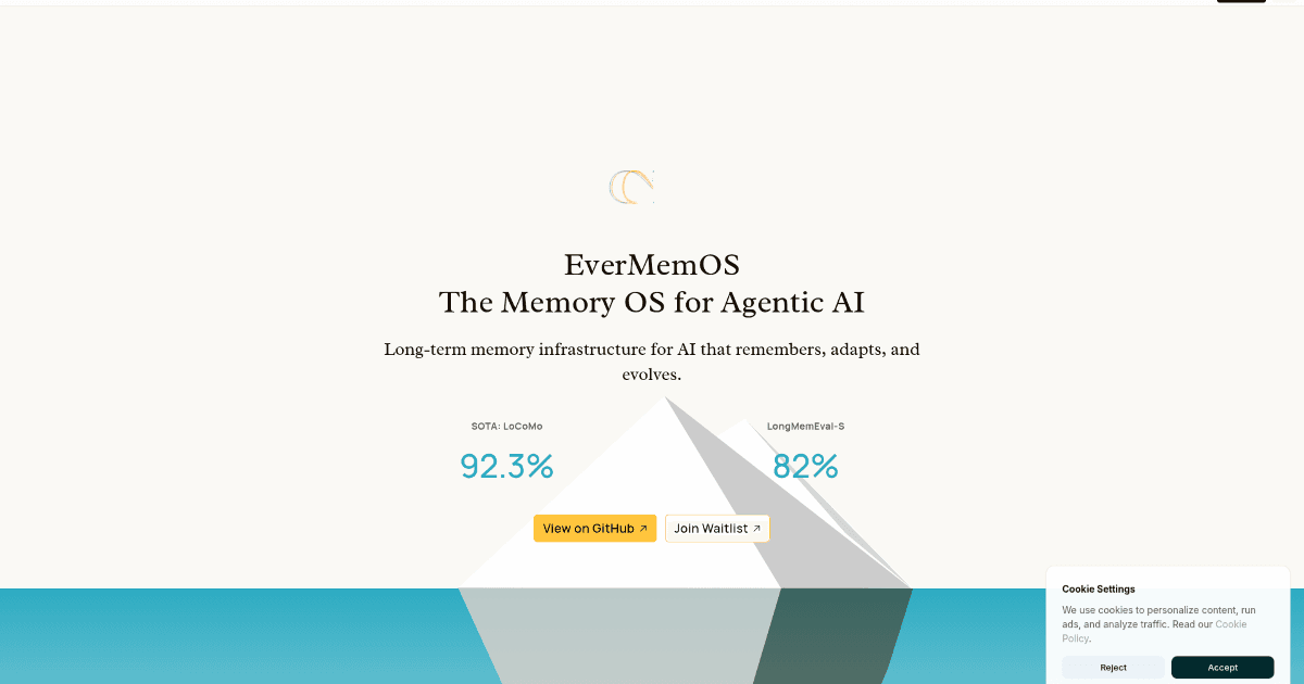 EverMemOS screenshot
