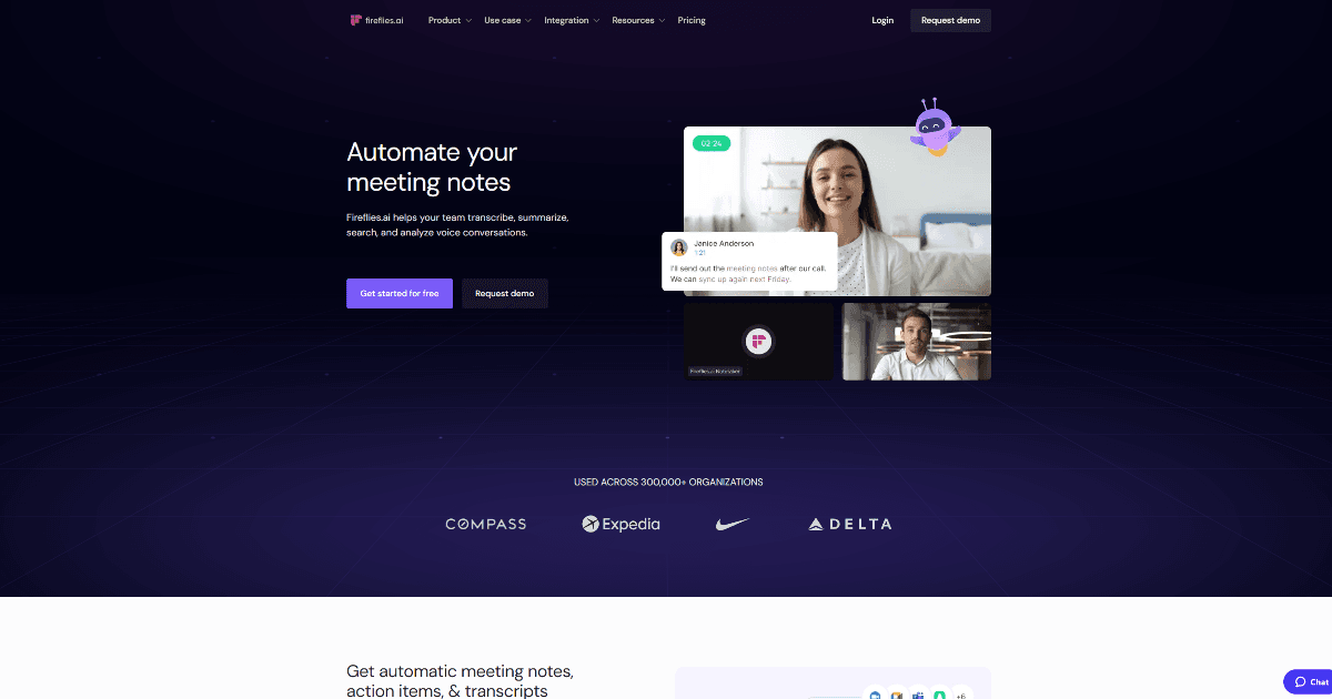 Fireflies.ai screenshot