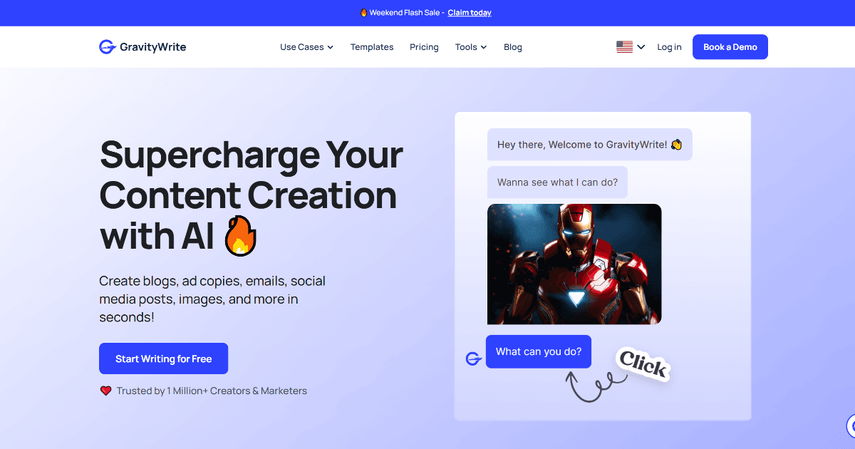 GravityWrite screenshot