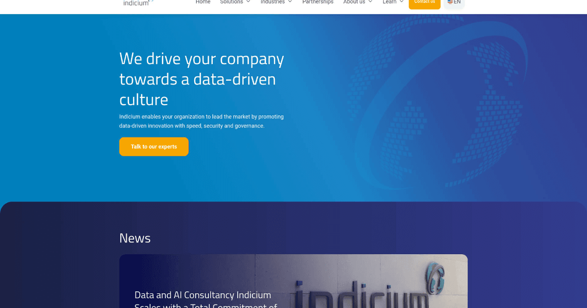 Indicium Tech screenshot