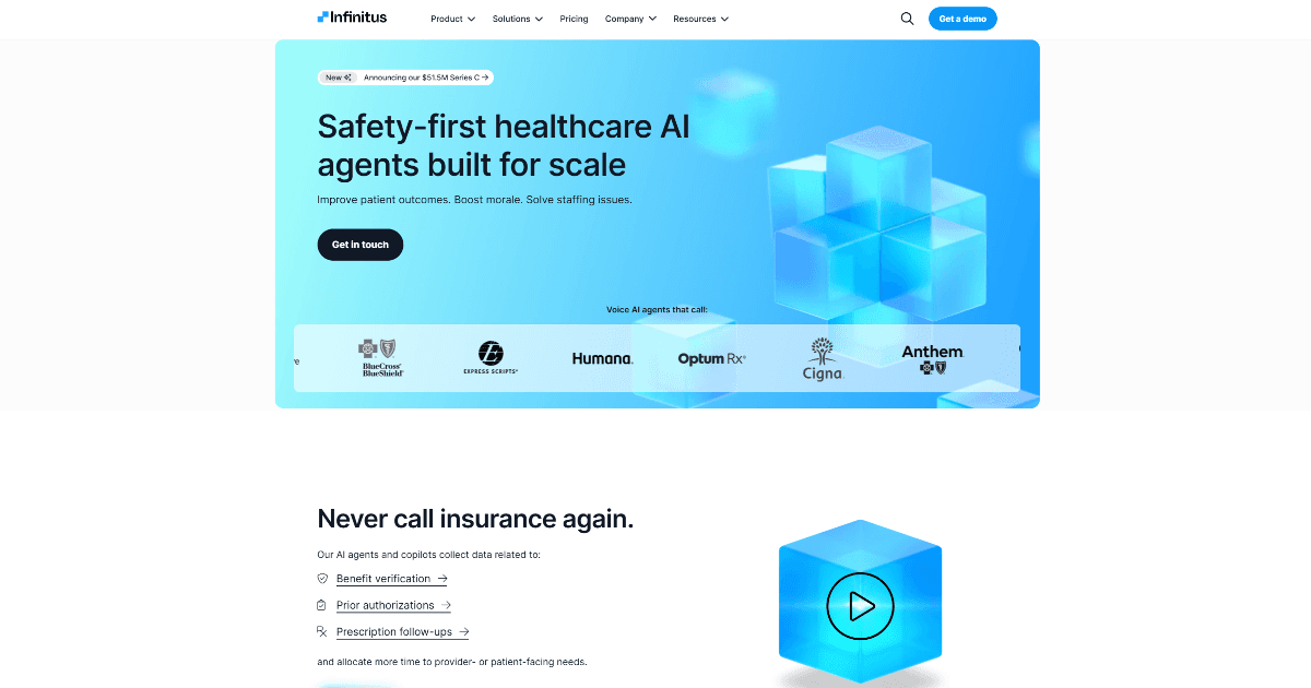 Infinitus Systems screenshot