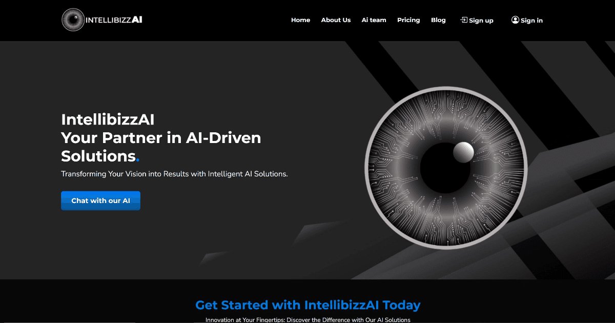 IntellibizzAI screenshot