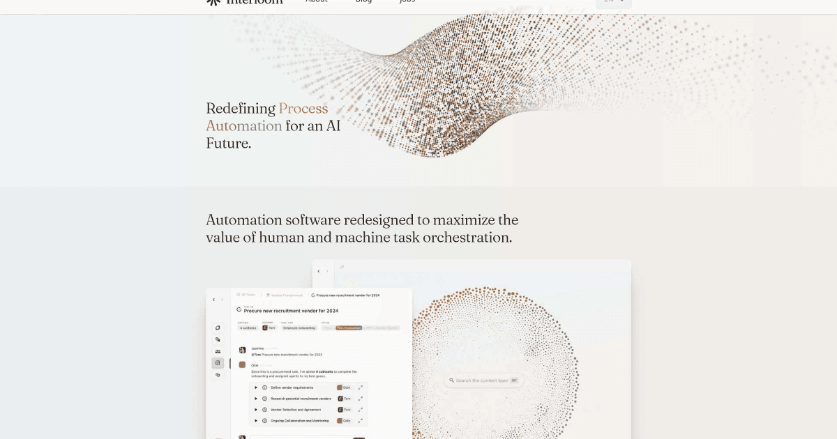 Interloom Technologies screenshot