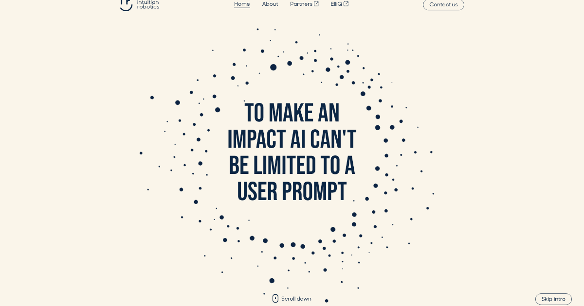 Intuition Robotics screenshot