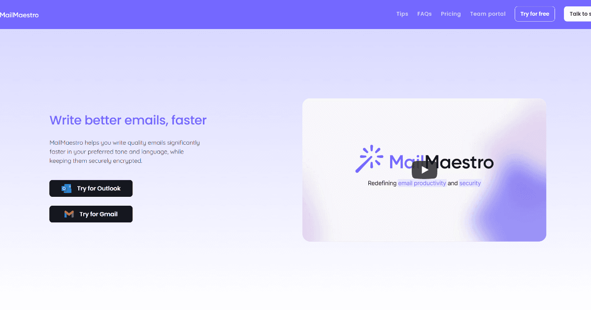 MailMaestro screenshot