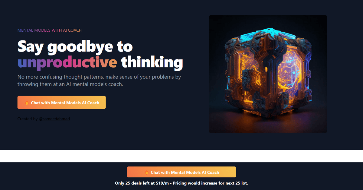 Mental Models AI screenshot