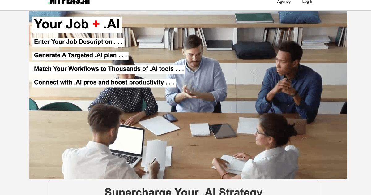 MYPEAS.ai screenshot