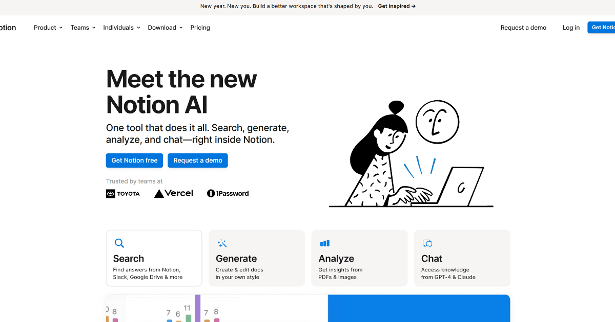 Notion AI screenshot
