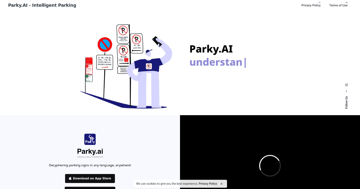 Parky.AI screenshot