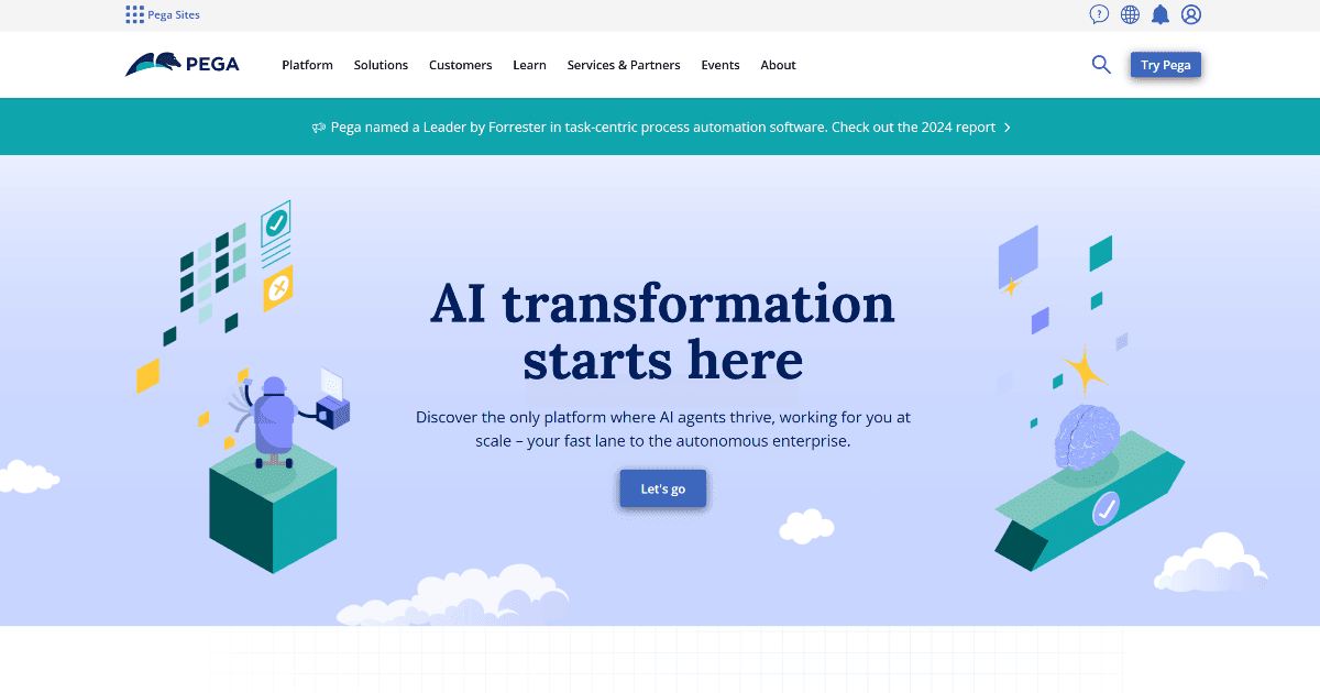 Pega Systems screenshot