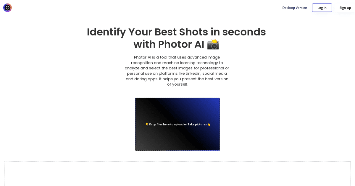 Photor AI screenshot