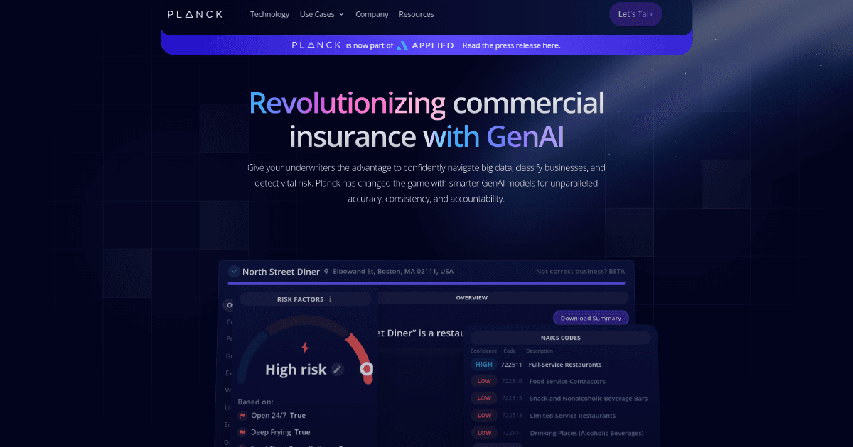 Planck Data screenshot