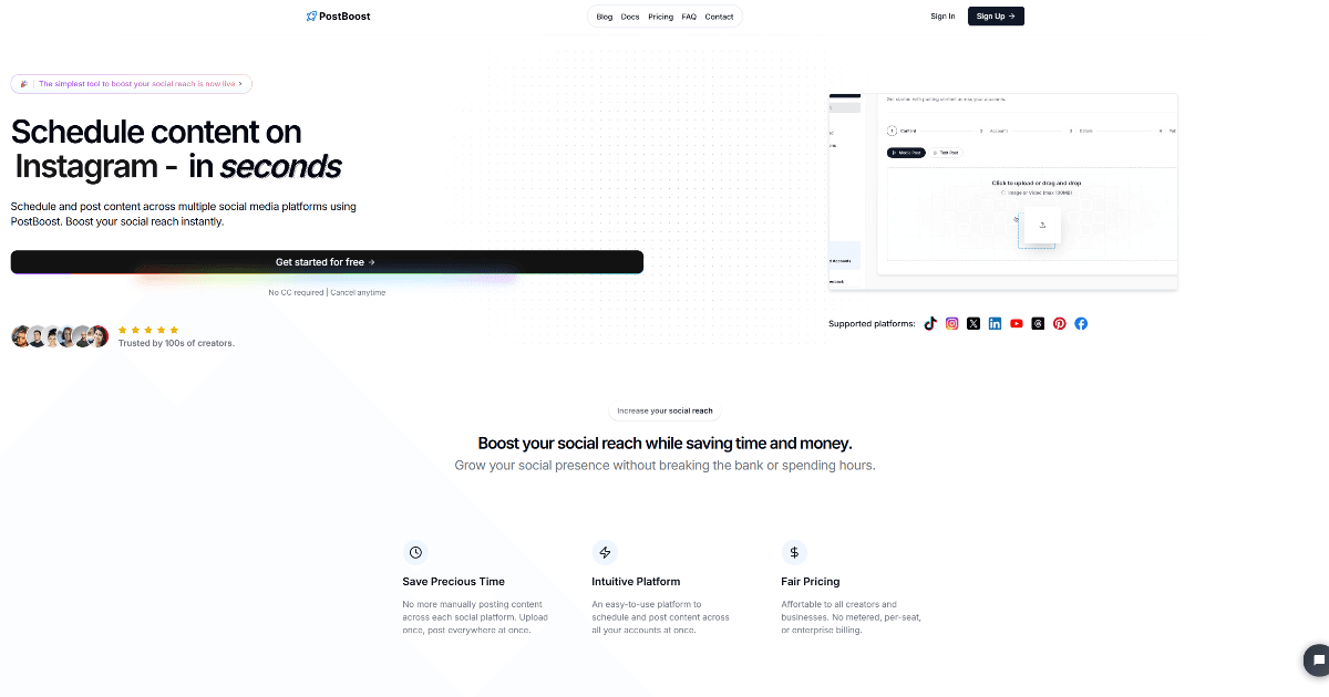 Post-Boost screenshot