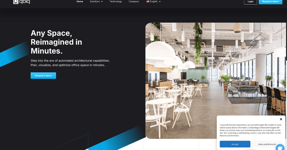 Qbiq screenshot