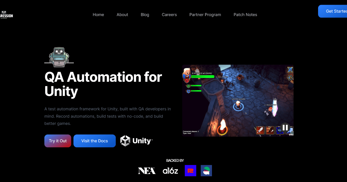 Regression screenshot
