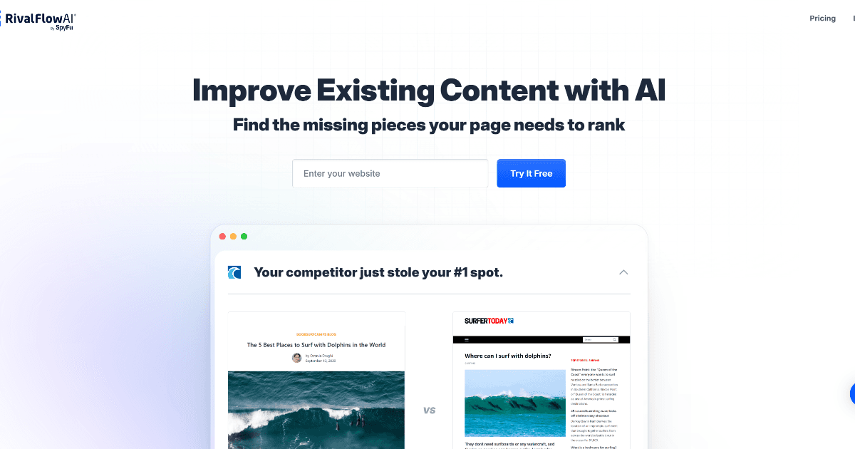 RivalFlowAI screenshot