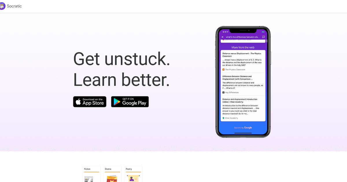 Socratic by Google screenshot