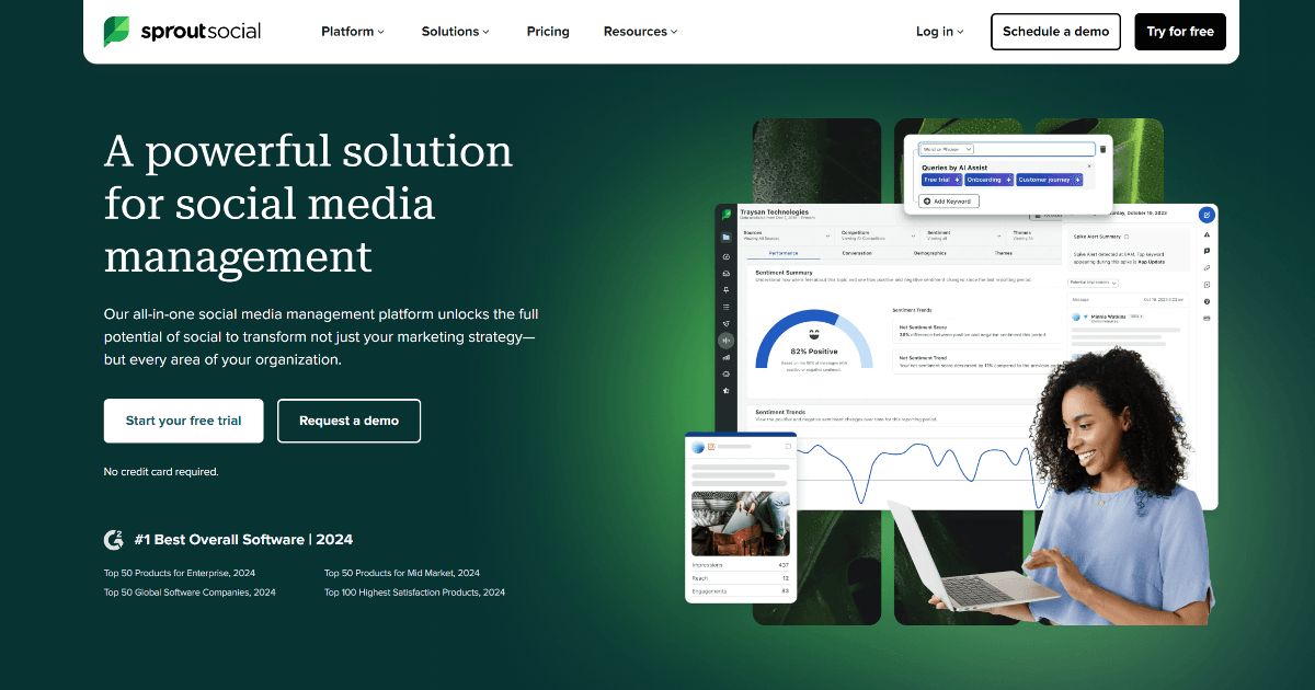 Sprout Social screenshot