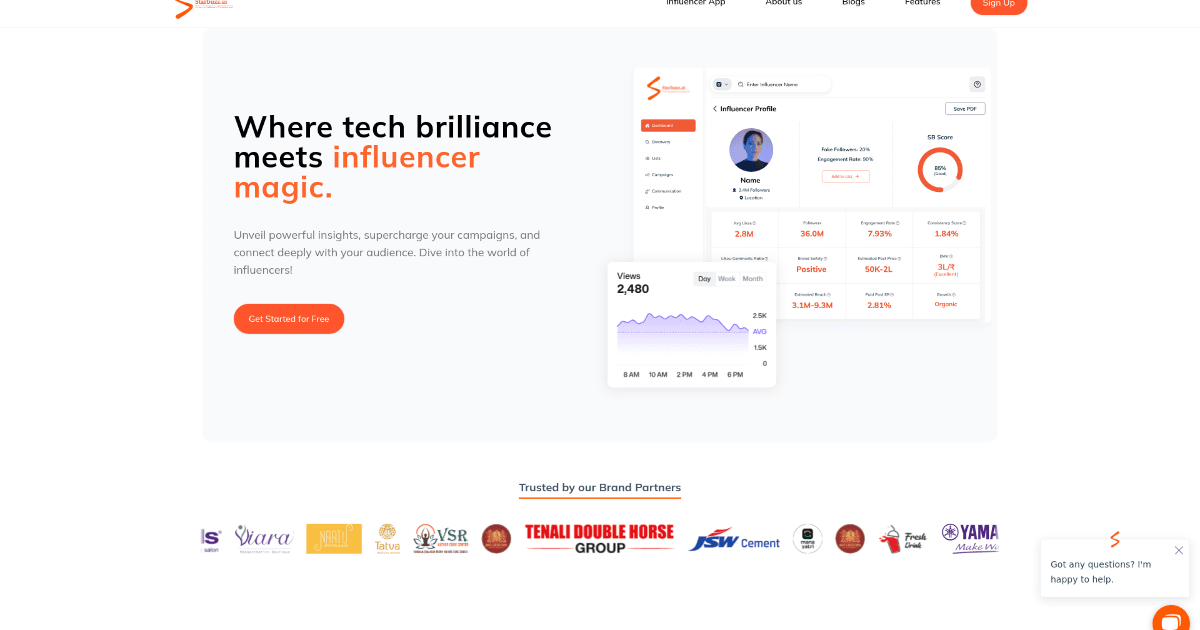Starbuzz.ai screenshot