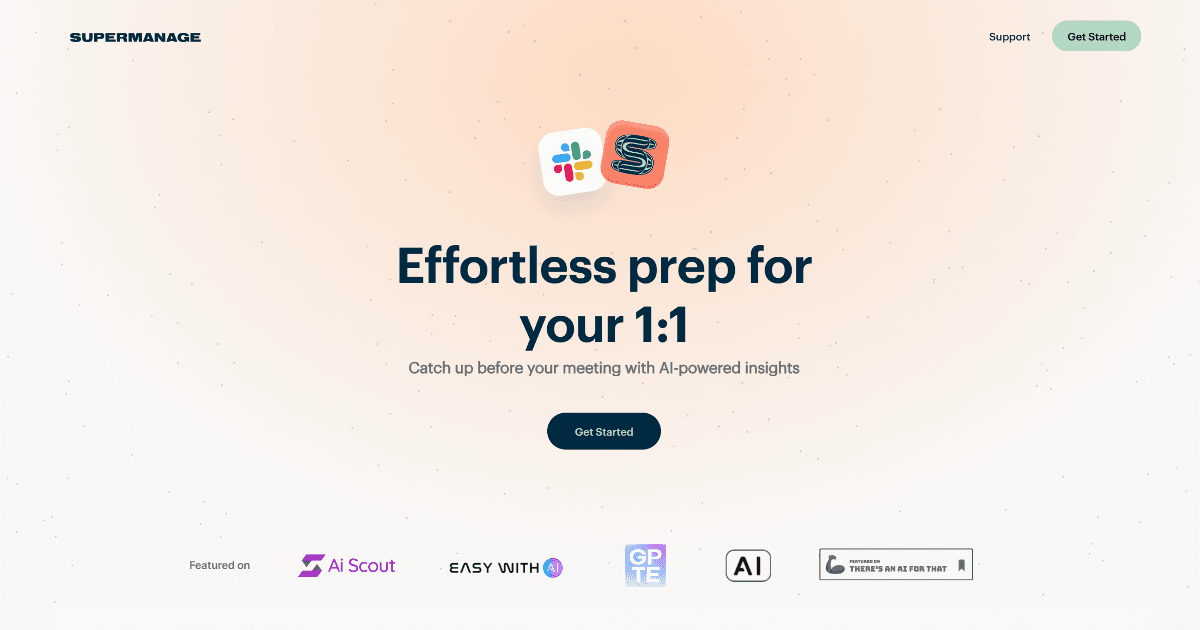 Supermanage AI screenshot