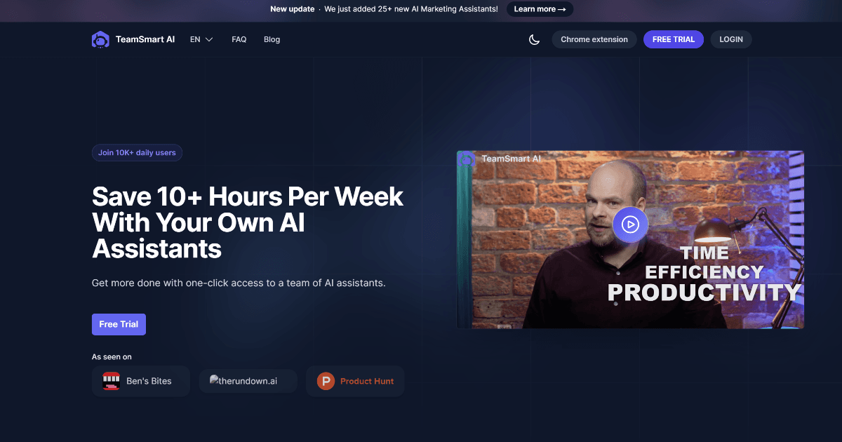 TeamSmart AI screenshot