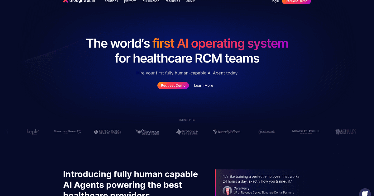 Thoughtful AI screenshot