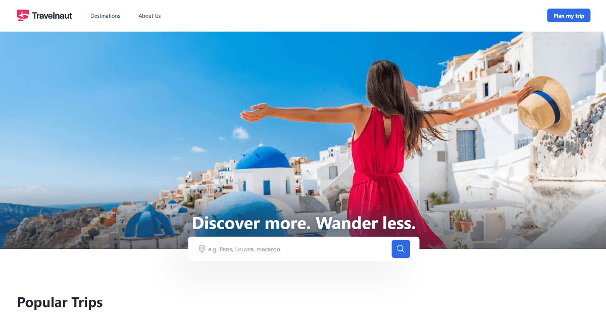 Travelnaut screenshot