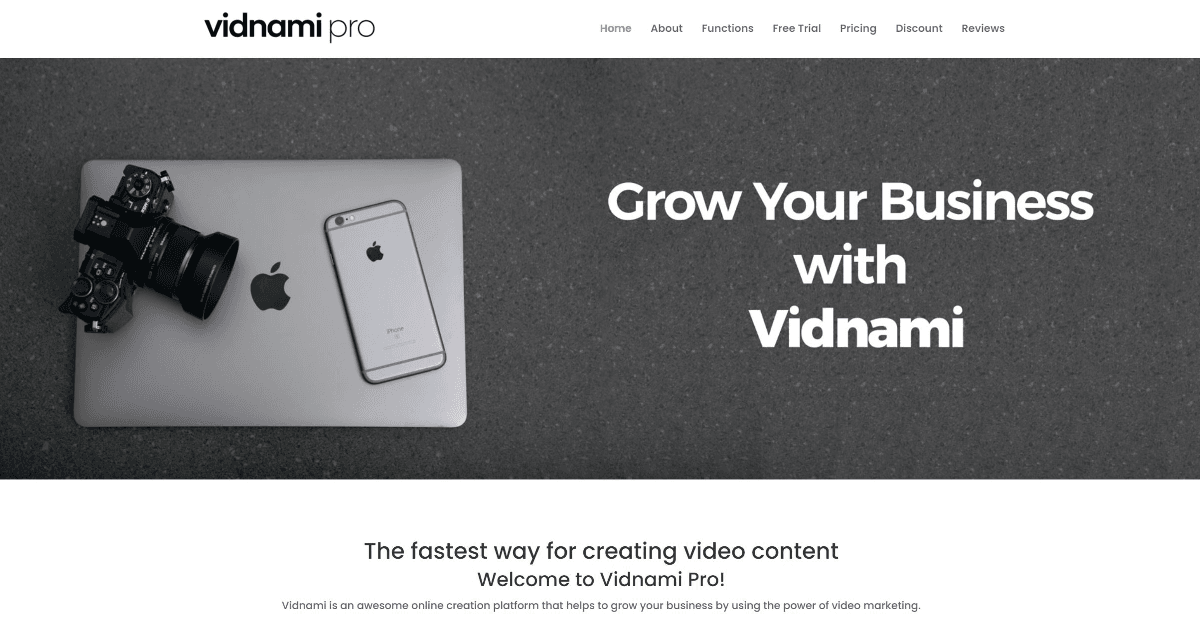 Vidnami Pro screenshot