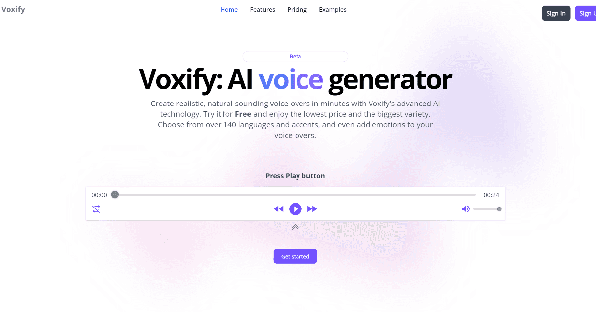 Voxify screenshot