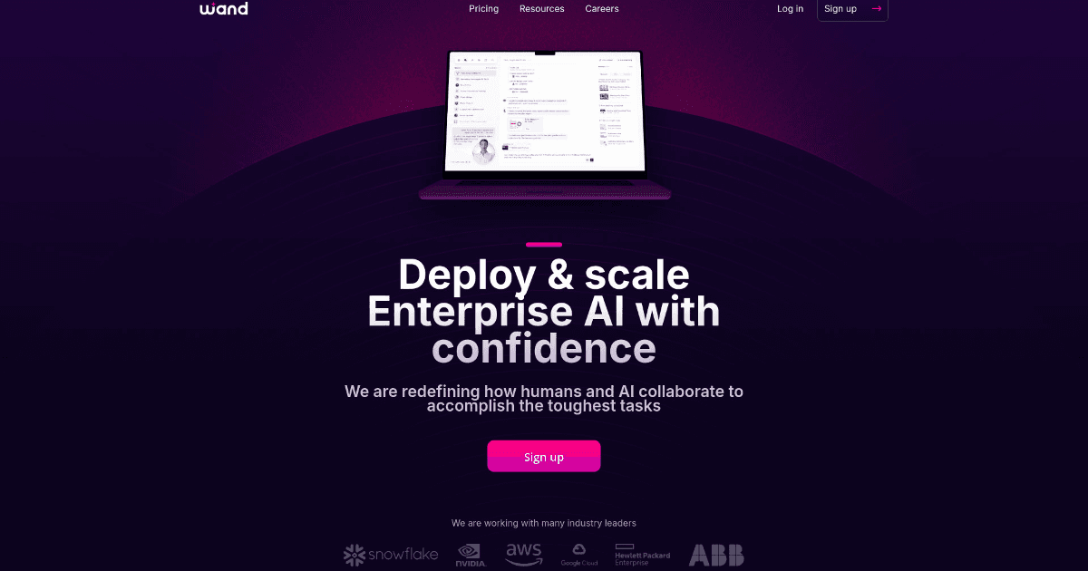 Wand Enterprise screenshot