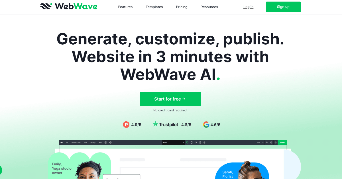WebWave screenshot