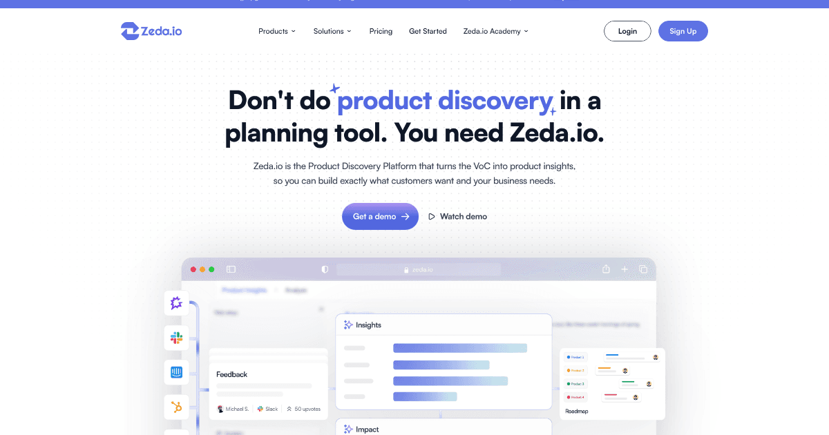 Zeda.io screenshot