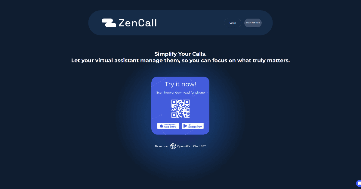 ZenCall.ai screenshot